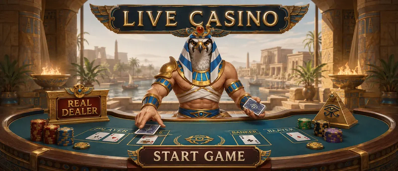Studios de Casino en Direct AmunRa